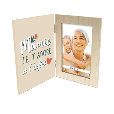 Cadre Photo En Bois Mamie Je T'adore