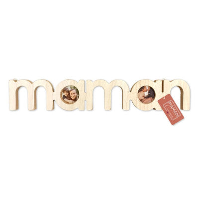 Cadre Photos Mot Maman - 40 Cm