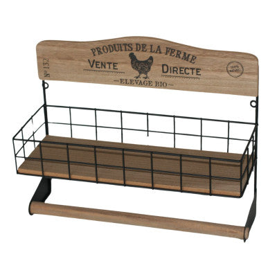 Etagère Murale Avec Déroule Papier