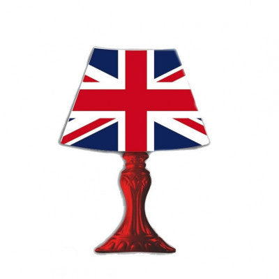 Sticker Lampe Lumineux Drapeau Anglais | Applique Murale LED Tactile Sans Fil
